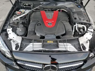 2018 Mercedes-Benz C 43 AMG with VIN WDDWJ6EB4JF640169, listed as a Copart auction lot 82815684 with 47,739 mi miles and Salvage Title. Bid and sale history available at DreamBid. Image 11.