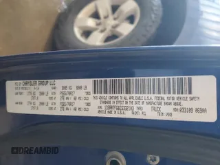 2014 Ram 1500 Tradesman with VIN 1C6RR7FG6ES332103, listed as a Copart auction lot 85561234 with 123,085 mi miles and Clean Title. Bid and sale history available at carsss.com. Image 12.
