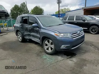 2012 Toyota Highlander Limited with VIN 5TDDK3EH3CS136524, listed as a Copart auction lot 55121145 with 194,480 mi miles and Salvage title. Bid and sale history available at DreamBid. Image 14.