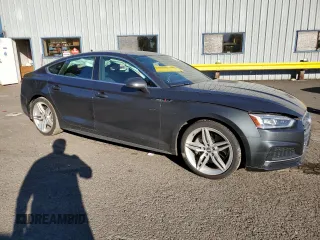 2019 Audi A5 Sportback Premium Plus with VIN WAUENCF55KA085987, listed as a Copart auction lot 71084973 with 38,324 mi miles. Bid and sale history available at carsss.com. Image 4.