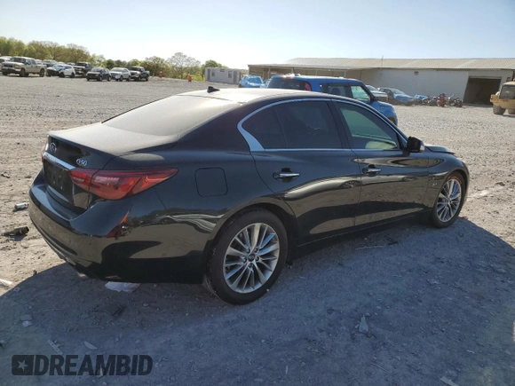 2019 Infiniti Q50 Luxe с VIN JN1EV7AP4KM516906, выставлен на аукционе Copart как лот 53291835 с пробегом 95 379 миль миль и Списание • Salvage title. История ставок и продаж доступна на DreamBid. Изображение 3.