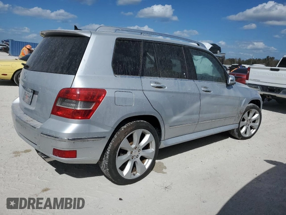 2010 Mercedes-Benz GLK 350 with VIN WDCGG5GB1AF390503, listed as a Copart auction lot 76828614 with Not Provided miles and Non Repairable. Bid and sale history available at DreamBid. Image 3.