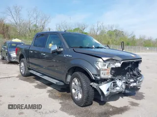 2018 Ford F-150 XL with VIN 1FTEW1E53JKC99794, listed as a IAAI auction lot 41876420 with 1 mi miles. Bid and sale history available at carsss.com. Image 1.