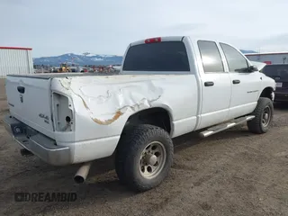 2005 Dodge 2500 SLT with VIN 3D7KS28C05G858199, listed as a IAAI auction lot 41424715 with 218,736 mi miles and . Bid and sale history available at DreamBid. Image 4.