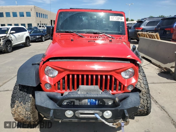 2018 Jeep Wrangler JK Unlimited Sport S with VIN 1C4HJWDG4JL898662, listed as a Copart auction lot 69213864 with 52,773 mi miles and Salvage Title. Bid and sale history available at carsss.com. Image 5.