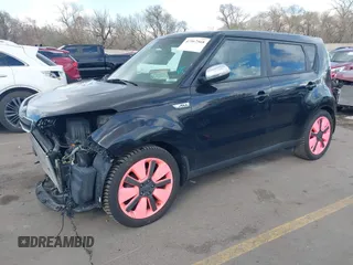 2015 Kia Soul + with VIN KNDJX3A59F7224797, listed as a IAAI auction lot 41967568 with 113,625 mi miles and . Bid and sale history available at DreamBid. Image 2.