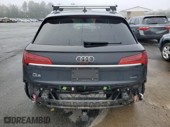 2021 Audi Q5 Premium Plus z VIN WA1BAAFY3M2071111, wystawiony jako Copart lot #53867725 z przebiegiem 43 416 mil mil oraz Szkoda całkowita • Salvage title. Historia ofert i sprzedaży dostępna na DreamBid. Obrazek 6.