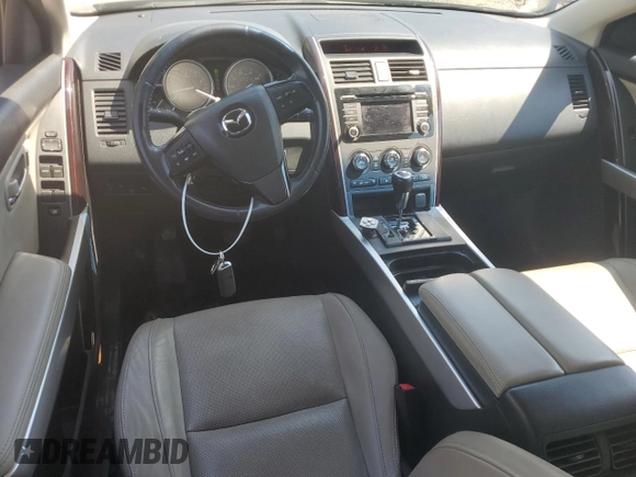 2014 Mazda CX-9 Grand Touring with VIN JM3TB3DV1E0445943, listed as a Copart auction lot 55232295 with 89,644 mi miles and Clean Title. Bid and sale history available at DreamBid. Image 8.