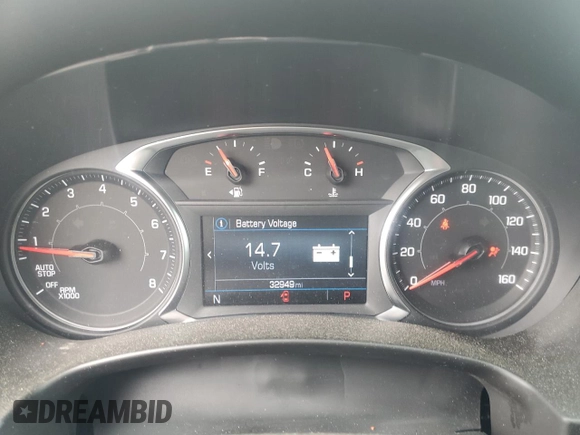 2024 GMC Terrain SLE with VIN 3GKALMEGXRL299784, listed as a Copart auction lot 57634385 with 32,949 mi miles and Clean title. Bid and sale history available at DreamBid. Image 9.