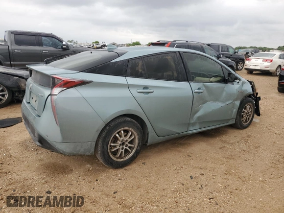 2018 Toyota Prius Two with VIN JTDKBRFU5J3076248, listed as a Copart auction lot 51899175 with 131,677 mi miles and Salvage Title. Bid and sale history available at carsss.com. Image 3.