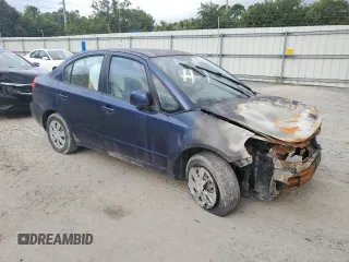 2008 Suzuki SX4 with VIN JS2YC412785104099, listed as a Copart auction lot 69982264 with 0 mi miles and Salvage Title. Bid and sale history available at carsss.com. Image 4.