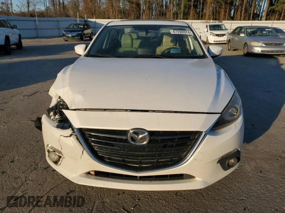 2015 Mazda 3 S Grand Touring with VIN JM1BM1W34F1243754, listed as a Copart auction lot 87298974 with 111,328 mi miles and Salvage Title. Bid and sale history available at DreamBid. Image 5.