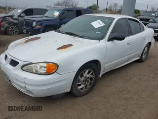 2004 Pontiac Grand Am SE with VIN 1G2NE52F24C182055, listed as a IAAI auction lot 41575557 with 1 mi miles. Bid and sale history available at carsss.com. Image 2.