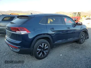 2023 Volkswagen Atlas SE with VIN 1V2DC2CAXPC206359, listed as a Copart auction lot 81641894 with 28,921 mi miles and Salvage title. Bid and sale history available at DreamBid. Image 3.