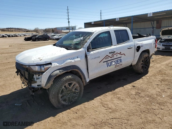 2024 Chevrolet Colorado 4WD Trail Boss with VIN 1GCPTEEK8R1288404, listed as a Copart auction lot 47436335 with 0 mi miles and Salvage Title. Bid and sale history available at carsss.com. Image 1.