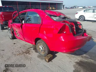 2009 Chevrolet Aveo 1LT with VIN KL1TD56E79B665441, listed as a IAAI auction lot 42507588 with 110,210 mi miles and . Bid and sale history available at DreamBid. Image 3.