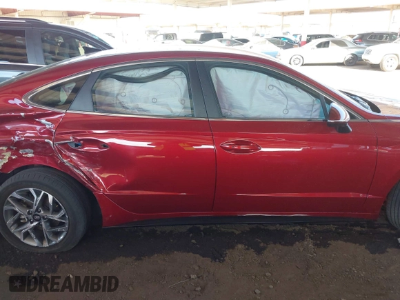 2023 Hyundai Sonata SEL z VIN KMHL64JA8PA290529, wystawiony jako IAAI lot #41760178 z przebiegiem 34 958 mil mil oraz . Historia ofert i sprzedaży dostępna na DreamBid. Obrazek 13.