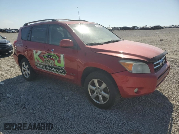 2007 Toyota RAV4 Limited with VIN JTMBK31VX75033406, listed as a Copart auction lot 48422405 with 315,600 mi miles and Salvage Title. Bid and sale history available at carsss.com. Image 4.
