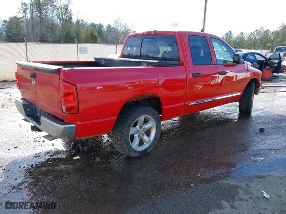 2008 Dodge Ram 1500 SLT with VIN 1D7HA18N08J154287, listed as a IAAI auction lot 41278429 with 223,650 mi miles. Bid and sale history available at carsss.com. Image 4.
