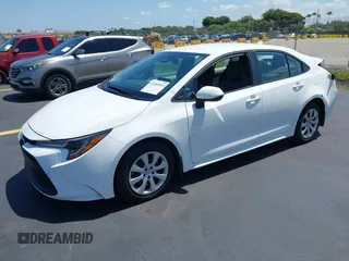 2024 Toyota Corolla LE with VIN 5YFB4MDE5RP205598, listed as a IAAI auction lot 42285592 with 11,753 mi miles and . Bid and sale history available at DreamBid. Image 17.