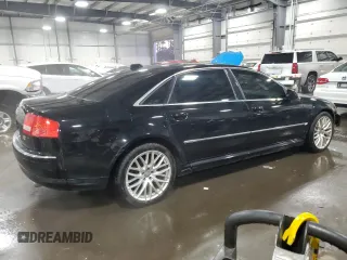 2004 Audi A8 with VIN WAUML44E44N013636, listed as a Copart auction lot 85742224 with 157,415 mi miles and Salvage title. Bid and sale history available at DreamBid. Image 3.