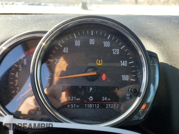 2019 MINI Countryman Cooper with VIN WMZYS7C54K3F44714, listed as a Copart auction lot 42613965 with 118,112 mi miles and Salvage Title. Bid and sale history available at carsss.com. Image 9.