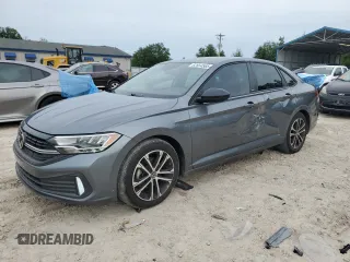 2023 Volkswagen Jetta Sport with VIN 3VWBM7BU6PM033918, listed as a Copart auction lot 62954565 with 21,907 mi miles and Salvage title. Bid and sale history available at DreamBid. Image 1.
