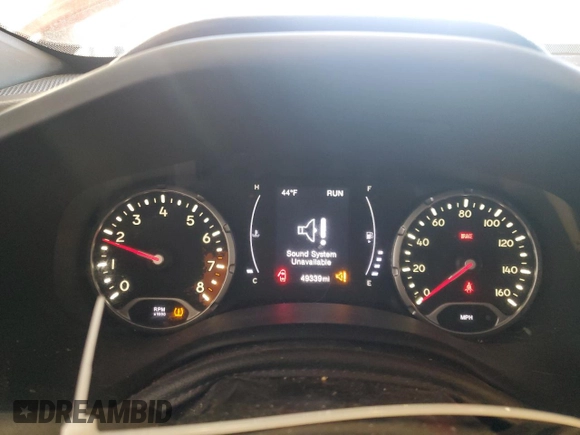 2018 Jeep Renegade Latitude with VIN ZACCJABH4JPH14115, listed as a Copart auction lot 88845175 with 49,339 mi miles and Salvage title. Bid and sale history available at DreamBid. Image 9.