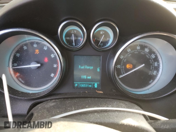 2013 Buick Verano with VIN 1G4PP5SK2D4251456, listed as a Copart auction lot 86153674 with 136,531 mi miles and Salvage Title. Bid and sale history available at DreamBid. Image 9.