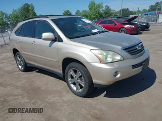 2006 Lexus RX 400h with VIN JTJHW31U960004820, listed as a IAAI auction lot 42155879 with 259,508 mi miles and . Bid and sale history available at DreamBid. Image 1.