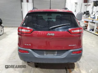 2017 Jeep Cherokee Sport with VIN 1C4PJMAB0HW504625, listed as a Copart auction lot 84867194 with 46,966 mi miles and Salvage Title. Bid and sale history available at carsss.com. Image 6.