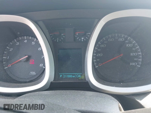 2013 Chevrolet Equinox LT z VIN 2GNALPEK4D6258833, wystawiony jako IAAI lot #42484433 z przebiegiem 211 880 mil mil oraz . Historia ofert i sprzedaży dostępna na DreamBid. Obrazek 7.
