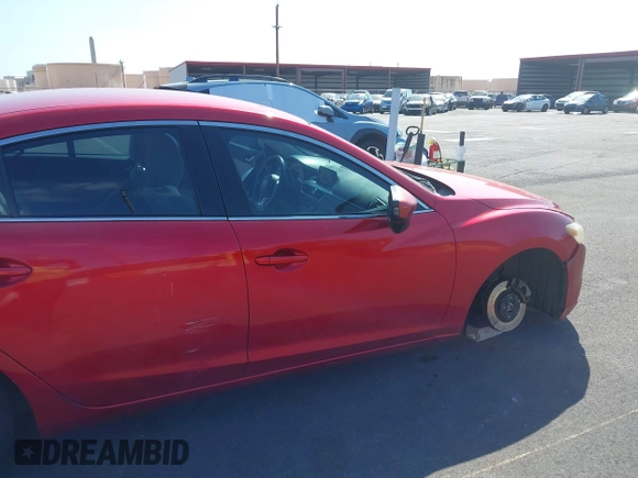2016 Mazda 6 i Sport with VIN JM1GJ1U55G1436032, listed as a IAAI auction lot 41547828 with 114,637 mi miles and . Bid and sale history available at carsss.com. Image 6.