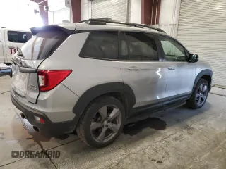 2020 Honda Passport Touring z VIN 5FNYF8H90LB001755, wystawiony jako Copart lot #75434854 z przebiegiem 48 984 mil mil oraz Szkoda całkowita • Salvage title. Historia ofert i sprzedaży dostępna na DreamBid. Obrazek 3.