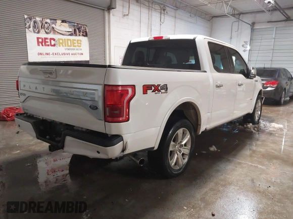 2017 Ford F-150 XL with VIN 1FTEW1EG4HFB21526, listed as a IAAI auction lot 41276000 with 170,130 mi miles. Bid and sale history available at carsss.com. Image 4.