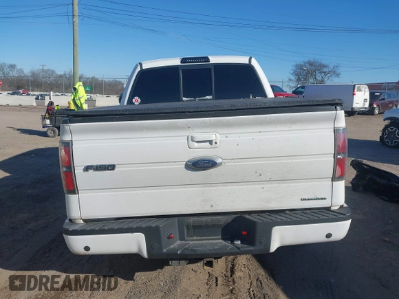 2012 Ford F-150 XL with VIN 1FTFW1CF8CFC89225, listed as a IAAI auction lot 41618046 with 130,405 mi miles. Bid and sale history available at carsss.com. Image 16.
