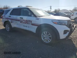 2021 Ford Explorer with VIN 1FMSK8BH4MGA53958, listed as a Copart auction lot 50898095 with 13,406 mi miles and Salvage Title. Bid and sale history available at carsss.com. Image 4.