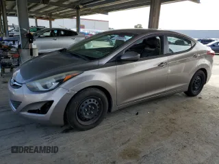 2016 Hyundai Elantra SE with VIN 5NPDH4AEXGH702769, listed as a Copart auction lot 47338855 with 193,507 mi miles and Clean Title. Bid and sale history available at carsss.com. Image 1.