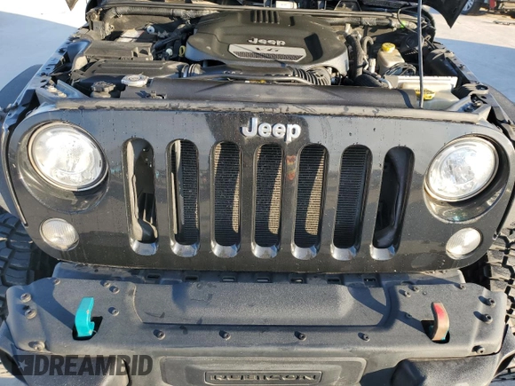 2017 Jeep Wrangler Unlimited Rubicon Recon with VIN 1C4HJWFG0HL558416, listed as a Copart auction lot 88950895 with 115,425 mi miles and Clean title. Bid and sale history available at DreamBid. Image 12.