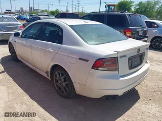 2008 Acura TL Type-S with VIN 19UUA76568A056753, listed as a IAAI auction lot 41981969 with 275,345 mi miles. Bid and sale history available at carsss.com. Image 3.