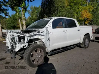 2015 Toyota Tundra 4WD Truck Platinum with VIN 5TFAY5F18FX459187, listed as a Copart auction lot 74244914 with 92,841 mi miles and Salvage Title. Bid and sale history available at carsss.com. Image 1.