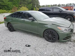 2015 Hyundai Genesis 3.8L with VIN KMHGN4JE0FU034132, listed as a Copart auction lot 56011995 with 206,517 mi miles and Clean Title. Bid and sale history available at DreamBid. Image 4.