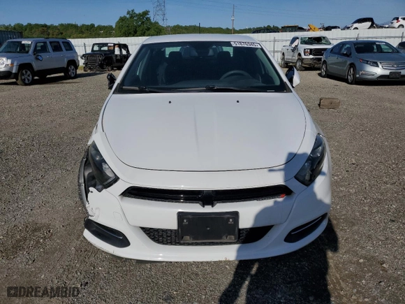 2015 Dodge Dart SXT with VIN 1C3CDFBB3FD252995, listed as a Copart auction lot 51876345 with 88,093 mi miles and Salvage Title. Bid and sale history available at carsss.com. Image 5.