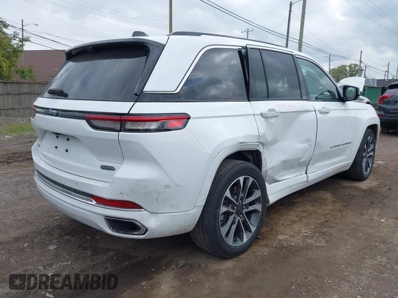 2022 Jeep Grand Cherokee Overland z VIN 1C4RJYD60N8717511, wystawiony jako IAAI lot #42366903 z przebiegiem 43 844 mil mil oraz . Historia ofert i sprzedaży dostępna na DreamBid. Obrazek 4.