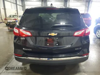 2021 Chevrolet Equinox LT with VIN 3GNAXUEV8ML340007, listed as a Copart auction lot 55551695 with 57,063 mi miles and Salvage title. Bid and sale history available at DreamBid. Image 6.