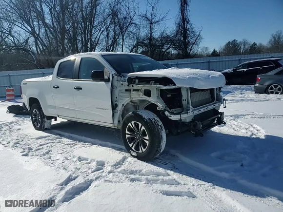 2021 Chevrolet Colorado 4WD Z71 with VIN 1GCGTDEN8M1151301, listed as a Copart auction lot 88226375 with 89,259 mi miles and Salvage Title. Bid and sale history available at carsss.com. Image 11.