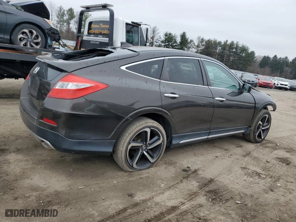 2013 Honda Crosstour EX with VIN 5J6TF3H31DL001359, listed as a Copart auction lot 85476124 with 102,423 mi miles and Salvage Title. Bid and sale history available at carsss.com. Image 3.