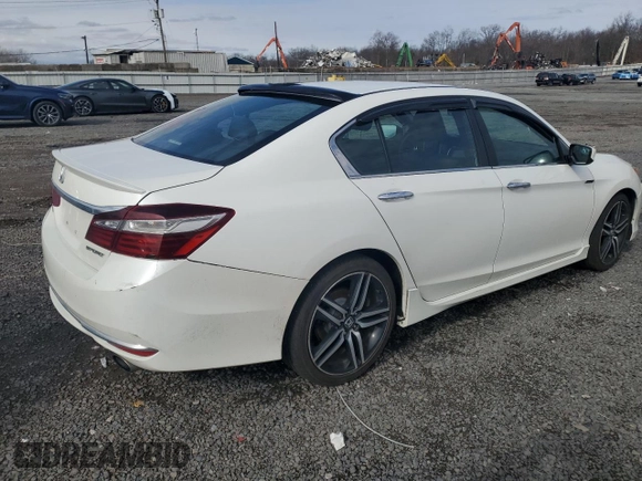 2017 Honda Accord Sedan Sport with VIN 1HGCR2F5XHA308141, listed as a Copart auction lot 47665725 with 98,629 mi miles and Salvage Title. Bid and sale history available at carsss.com. Image 3.