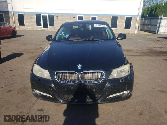 2011 BMW 3 Series 335i xDrive with VIN WBAPL5C53BA742753, listed as a Copart auction lot 61596655 with Not provided miles and Salvage title. Bid and sale history available at DreamBid. Image 5.
