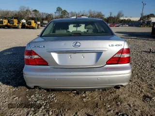 2006 Lexus LS 430 z VIN JTHBN36F065047952, wystawiony jako Copart lot #85518804 z przebiegiem 184 434 mil mil oraz Szkoda całkowita • Salvage title. Historia ofert i sprzedaży dostępna na DreamBid. Obrazek 6.